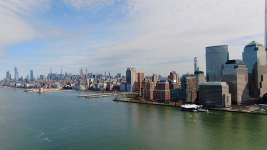 New York City, New York 4K Drone Footage 0011