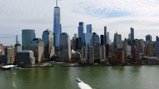 New York City, New York 4K Drone Footage 0012 B