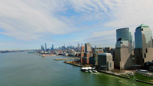 New York City, New York 4K Drone Footage 0015 B