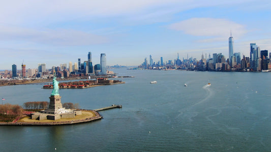 New York City, New York 4K Drone Footage 0297