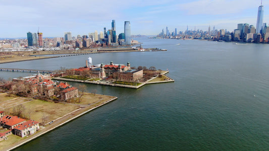 New York City, New York 4K Drone Footage 0300