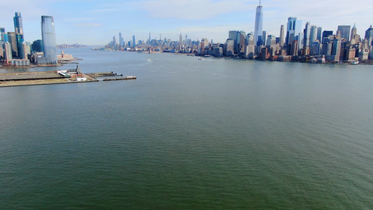 New York City, New York 4K Drone Footage 0300 B