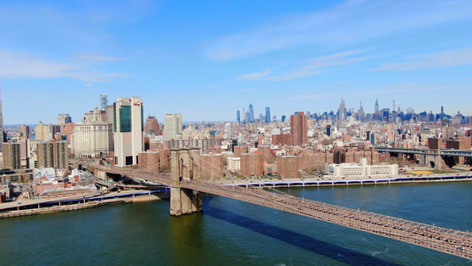 New York City, New York 4K Drone Footage 0309