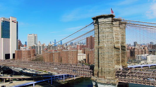 New York City, New York 4K Drone Footage 0316