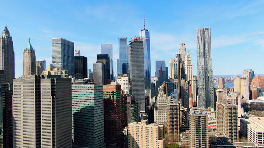 New York City, New York 4K Drone Footage 0317