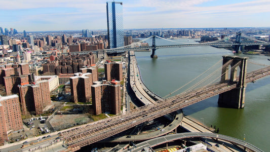 New York City, New York 4K Drone Footage 0318