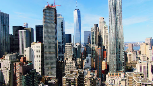 New York City, New York 4K Drone Footage 0319