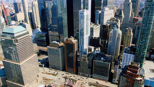 New York City, New York 4K Drone Footage 0325
