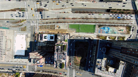 New York City, New York 4K Drone Footage 0326