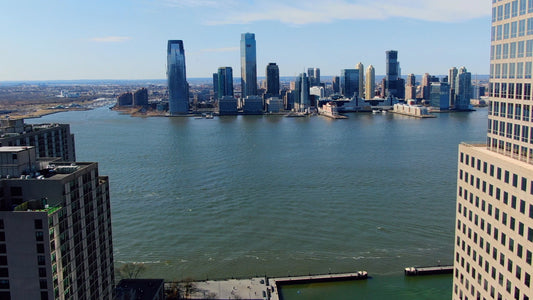 New York City, New York 4K Drone Footage 0327 B