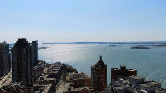 New York City, New York 4K Drone Footage 0328