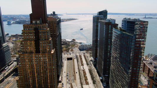 New York City, New York 4K Drone Footage 0330