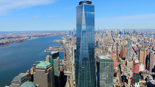 New York City, New York 4K Drone Footage 0333 B