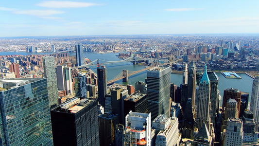 New York City, New York 4K Drone Footage 0334