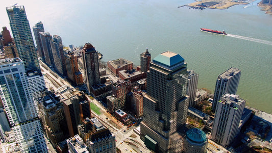 New York City, New York 4K Drone Footage 0336