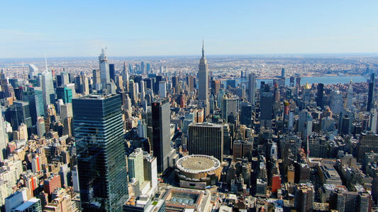 New York City, New York 4K Drone Footage 0347