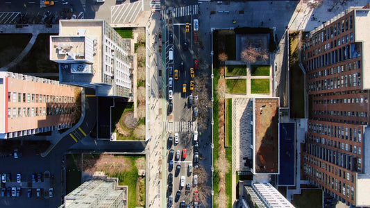 New York City, New York 4K Drone Footage 0365