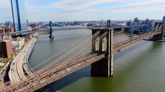 New York City, New York 4K Drone Footage a3115