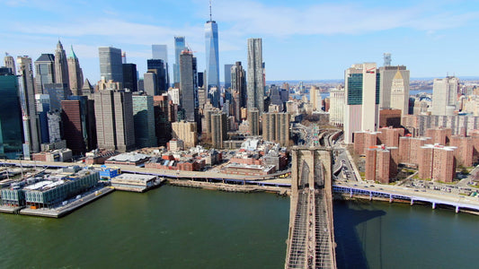 New York City, New York 4K Drone Footage a3212
