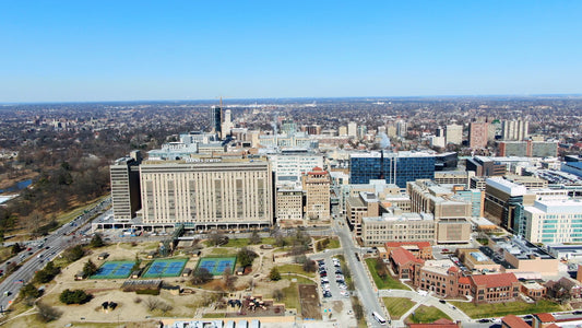 St. Louis, Missouri Drone Footage 0083 B