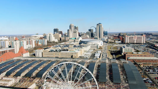 St. Louis, Missouri Drone Footage  0097