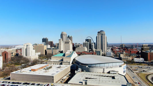 St. Louis, Missouri Drone Footage  0097 B