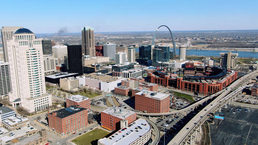 St. Louis, Missouri Drone Footage  0100