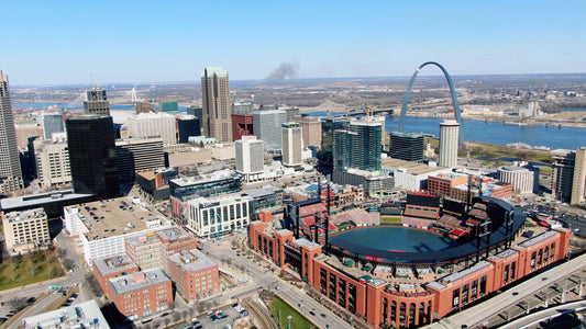 St. Louis, Missouri Drone Footage  0101