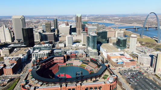 St. Louis, Missouri Drone Footage  0104