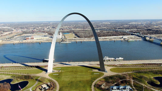 St. Louis, Missouri Drone Footage  0116 B