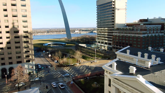 St. Louis, Missouri Drone Footage  0129