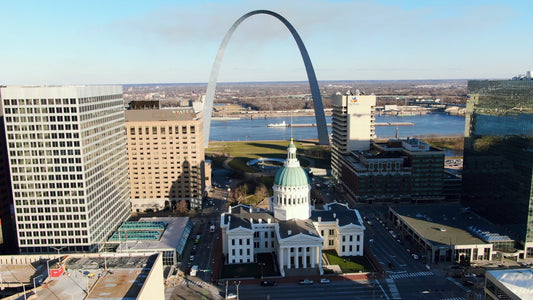 St. Louis, Missouri Drone Footage  0133