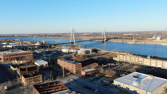 St. Louis, Missouri Drone Footage 0151