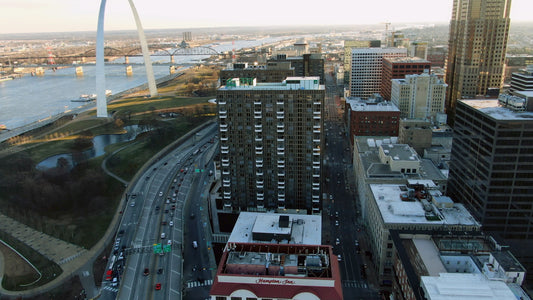 St. Louis, Missouri Drone Footage  0153
