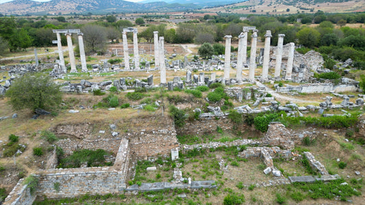 Aydın 4K Drone Footage Afrodisias 0383