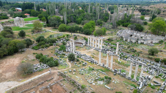 Aydın 4K Drone Footage Afrodisias 0384