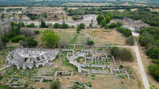 Aydın 4K Drone Footage Afrodisias 0388
