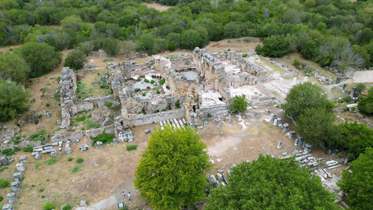 Aydın 4K Drone Footage Afrodisias 0391
