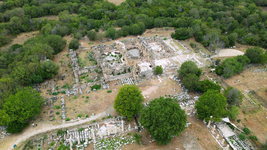 Aydın 4K Drone Footage Afrodisias 0392