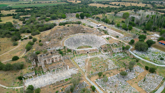 Aydın 4K Drone Footage Afrodisias 0394