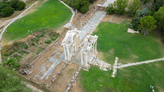Aydın 4K Drone Footage Afrodisias 0399