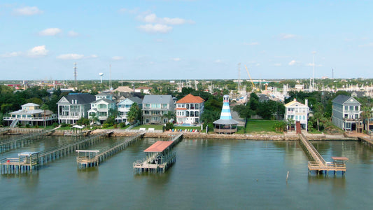 Houston 4K Drone Footage 106 B