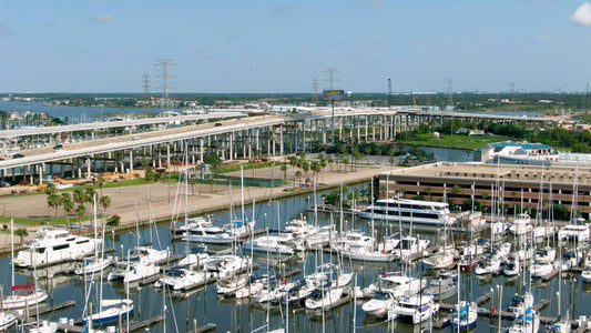 Houston 4K Drone Footage 110 B