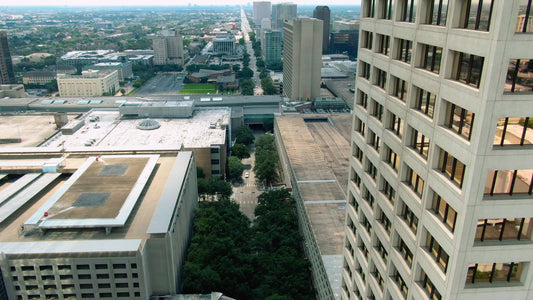 Houston 4K Drone Footage 13 B