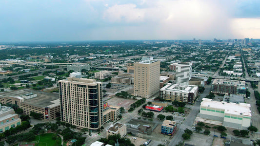 Houston 4K Drone Footage 52 B