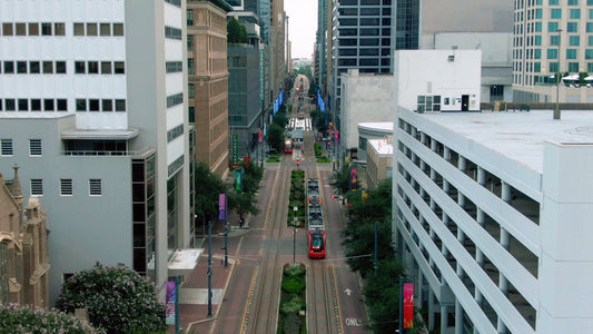 Houston 4K Drone Footage 58 B