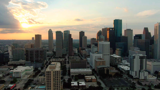 Houston 4K Drone Footage 61 B