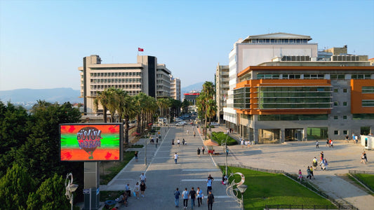 İzmir 4K Drone Footage 0243