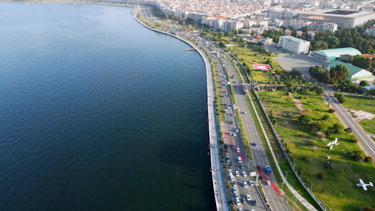 İzmir 4K Drone Footage 0865