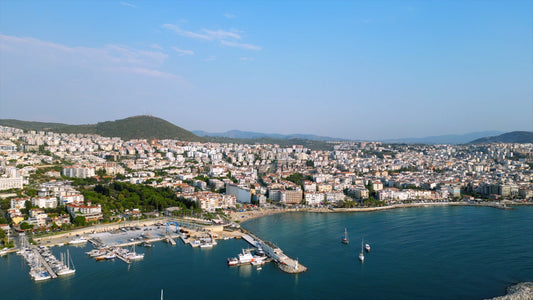 Aydın 4K Drone Footage Kuşadası 0266